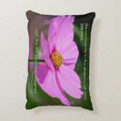 ドリームス引用文コスモスフラ感動的ワー  アクセントクッション (裏面(縦))