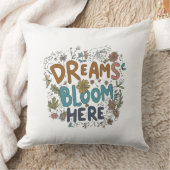 ドリームス開花はこちら装飾用クッション クッション (ブランケット)