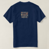 ドリームス開花はこちら Tシャツ (デザイン裏面)