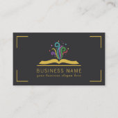 ドリームス魔法ファンタジー書家本屋 名刺 (正面)