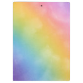 ドリームズインズプランズウォーターカラーレインボー名前をカスタムする クリップボード (裏面)