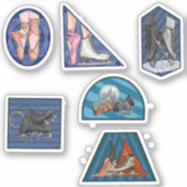 ドリームズエッジビニールステッカーコレクション シール (正面)