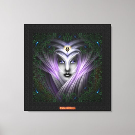 ドリームズキャンバス印刷の庭 キャンバスプリント (正面)