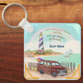 ドリームズライトハウス キーホルダー (正面)