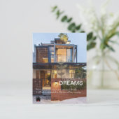 ドリームズ実在エステート葉書 ポストカード (スタンド正面)