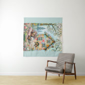 ドリームタイム タペストリー (インサイチュ(横))