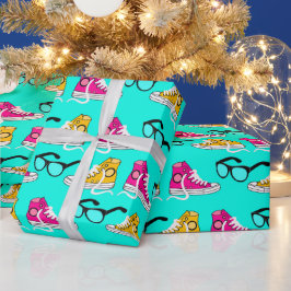 ドリームチアリー10代のダーのパターン ラッピングペーパー