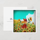 ドリームチェザー – ひまわり女の子 (正面/裏面)