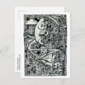 ドリームチェンバー、インクスケッチ ポストカード (正面/裏面)