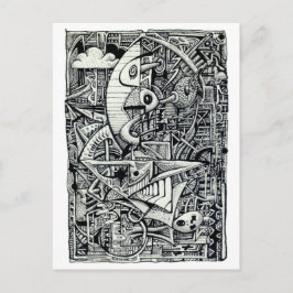 ドリームチェンバー、インクスケッチ ポストカード