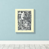 ドリームチャンバー キャンバスプリント (インサイチュ (ウッドフロア))