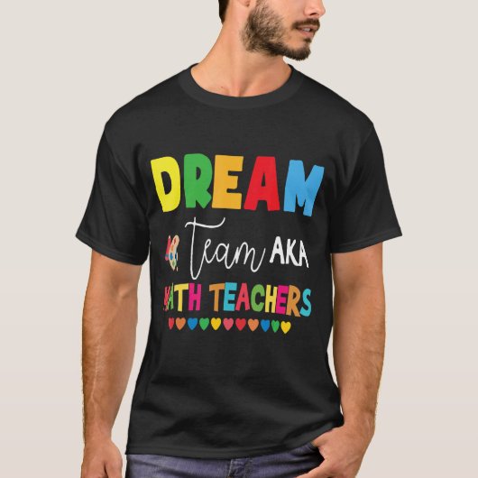 ドリームチームアカマス先生新学期アイディア1 Tシャツ (正面)