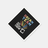 ドリームチームヘッドスタートクルー先生幼児期 スタンダードカクテルナプキン (角)