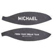 ドリームチーム名パーソナライズされたChalkboardエッチング バスケットボール (パネル)