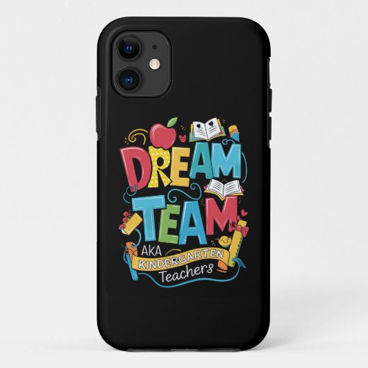 ドリームチーム幼稚園の先生たち　新学期 Case-Mate iPhoneケース (裏面)