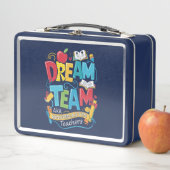 ドリームチーム幼稚園先生新学期 メタルランチボックス (インサイチュ)