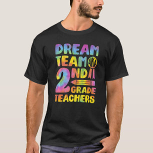 ドリームチーム赤2年生先生バックスクー Tシャツ