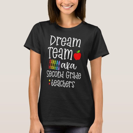 ドリームチーム2年生先生新学期 Tシャツ (正面)