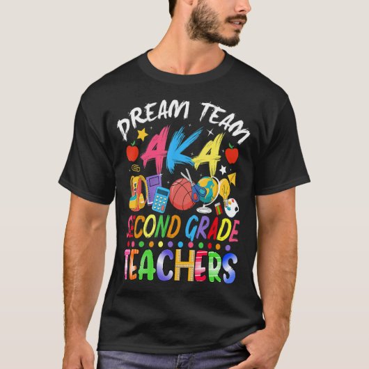 ドリームチーム2年生先生新学期 Tシャツ (正面)