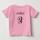 ドリームチーム ベビーTシャツ (裏面)