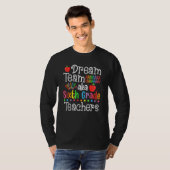 ドリームチーム AKA 小学校6年生の先生Tシャツ 学校 Tシャツ (正面フル)