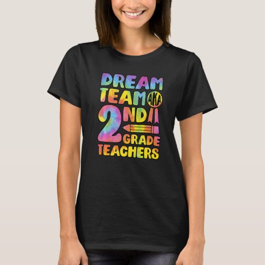 ドリームチーム AKA 2年生の先生たち 新学期 Tシャツ (正面)