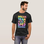 ドリームチームAKA SPED先生特別教育委員会 Tシャツ (正面フル)