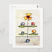 ドリームツリー水彩絵葉書 ポストカード (正面/裏面)