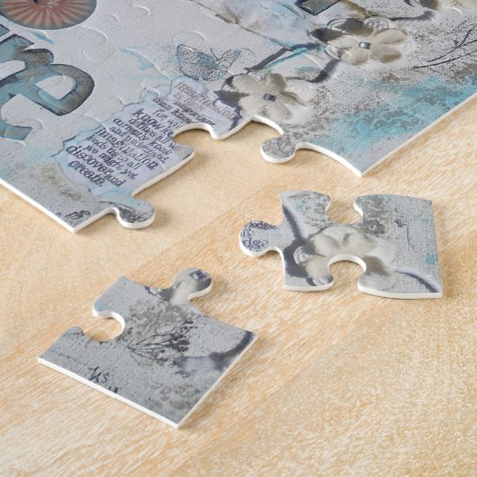 ドリームディスカバーインスパイア引用文写真パズル ジグソーパズル (側面)