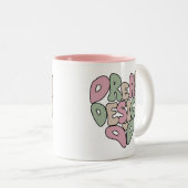 ドリームデザインドハンドレタリングタイポグラフィ ツートーンマグカップ (正面右)