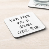 ドリームトゥル来懸命プラスチックコースター コースター (左側)