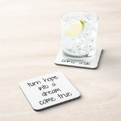 ドリームトゥル来懸命プラスチックコースター コースター (右側)