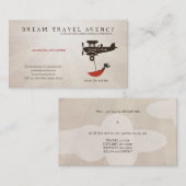 ドリームトラベル代理店の名刺 名刺 (正面/裏面)