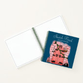 ドリームドアフェアリースケッチスケッチブック ノートブック (内部)