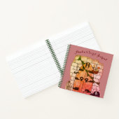 ドリームドアフェアリーテイルスケッチシークレットジャーナル ノートブック (内部)