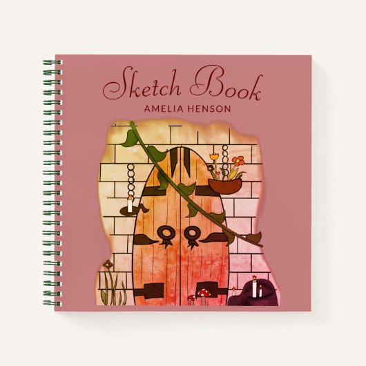 ドリームドア童話スケッチスケッチブック ノートブック (正面)