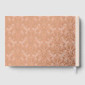 ドリームドラゴンフライのコーンフラワー、星、シェブロン ゲストブック (裏面)