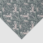 ドリームドラゴンフライのコーンフラワー、星、シェブロン 薄葉紙 (詳細)