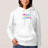 ドリームノリカラフルミットノーリミットフード付きスウェットシャツSweatshirt パーカ (正面)