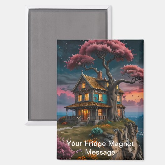 ドリームハウス冷蔵庫 マグネット (正面/裏面)