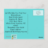 ドリームハウス実在エステートエージェントハガキ ポストカード (裏面)