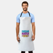 ドリームハッスルウィンやる気を起こさせるエプロン エプロン (着用した状態)