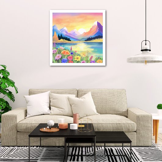 ドリームバイザマウンテンズレイクサンクチュアリ フォトプリント