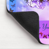 ドリームパピーチョウ感動的 マウスパッド (コーナー)