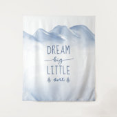 ドリームビッグウィンターマウンテン子供部屋ウォールデコール タペストリー (正面)