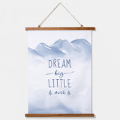 ドリームビッグウィンターマウンテン子供部屋ルームデコール 吊り下げ型タペストリー (正面)