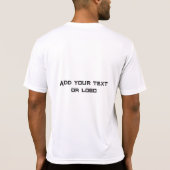 ドリームビッグオプティシアンアイズ Tシャツ (裏面)