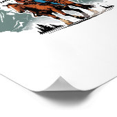 ドリームビッグカウボーイライディングホース ポスター (角)