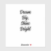 ドリームビッグシャインブライト シール (シート)