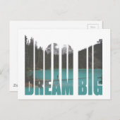 ドリームビッグタイポグラフィ ポストカード (正面/裏面)